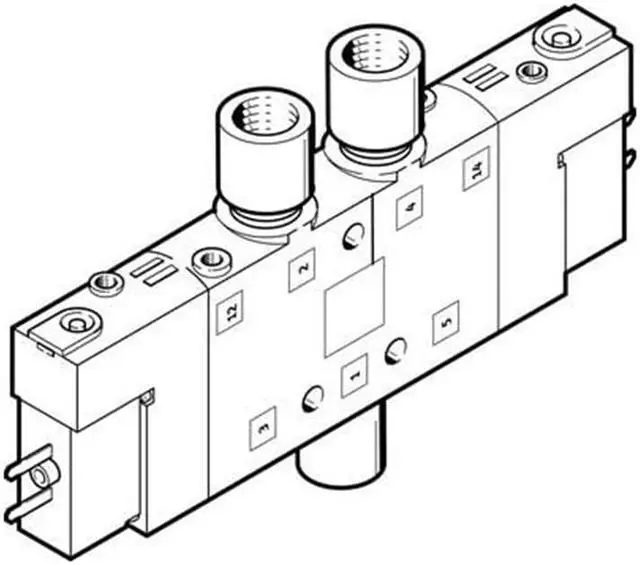 Main image of FESTO CPE10-M1BH-5/3BS-M5-B Solenoid Valve 533164 Width 10mm
