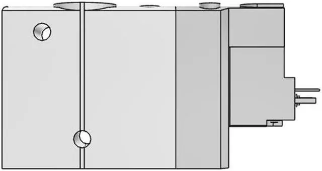 Alt view image 4 of 7 - FESTO CPE24-M1H-3GL-3/8 Solenoid Valve 163165 Width 24mm