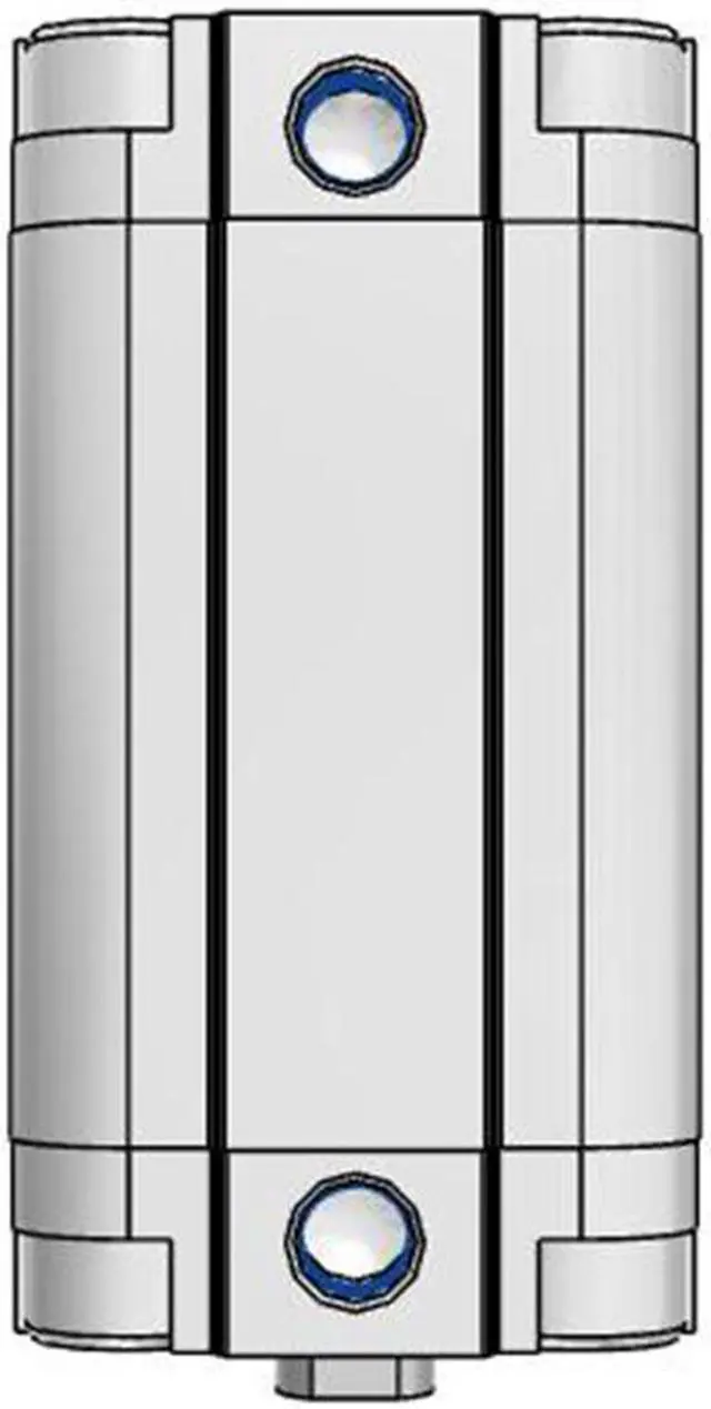 Alt view image 3 of 6 - FESTO ADVU-32-50-P-A Compact Cylinder 156537 50mm