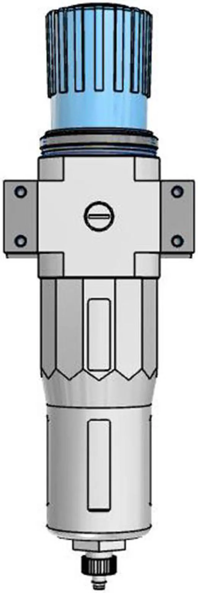 Alt view image 5 of 6 - FESTO LFR-3/4-D-MIDI-A Filter regulator 162685 43CM3