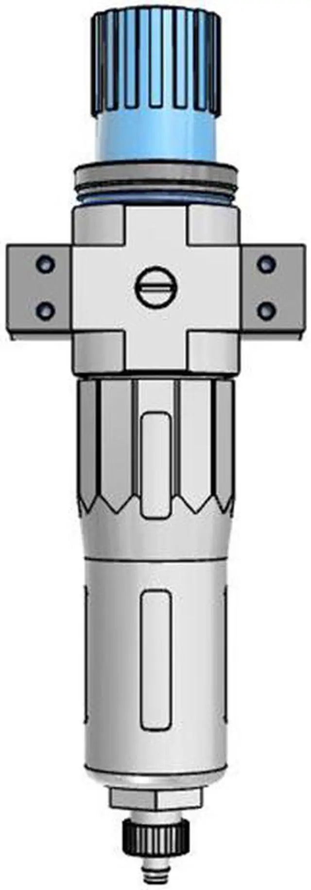 Main image of FESTO LFR-3/8-D-MINI-A Filter Regulator 162684 40 µm