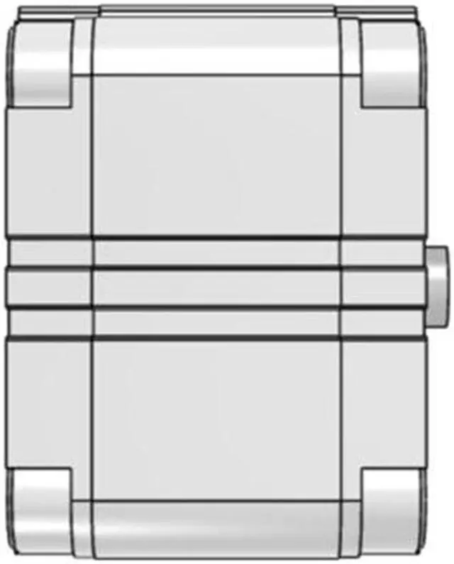 Alt view image 2 of 6 - FESTO ADVU-80-25-P-A Compact Cylinder 156571 25mm