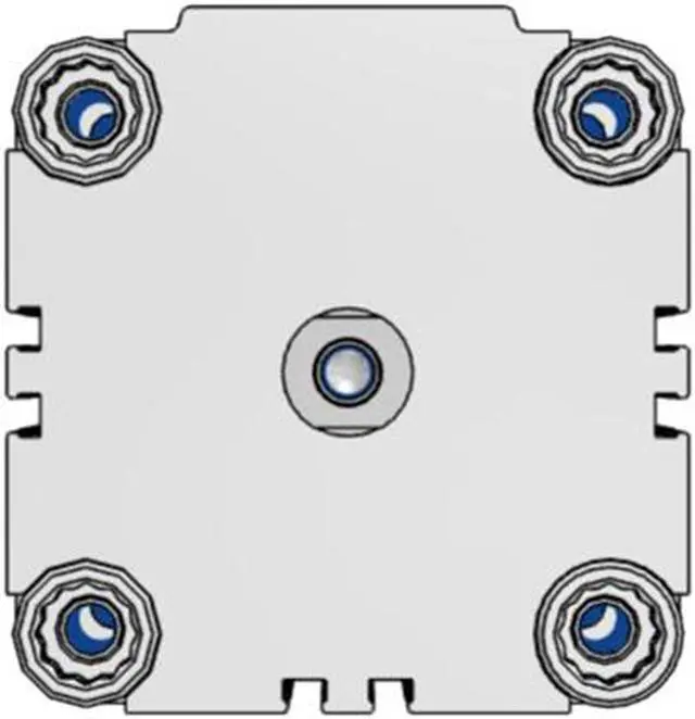 Alt view image 3 of 6 - FESTO ADVU-80-25-P-A Compact Cylinder 156571 25mm