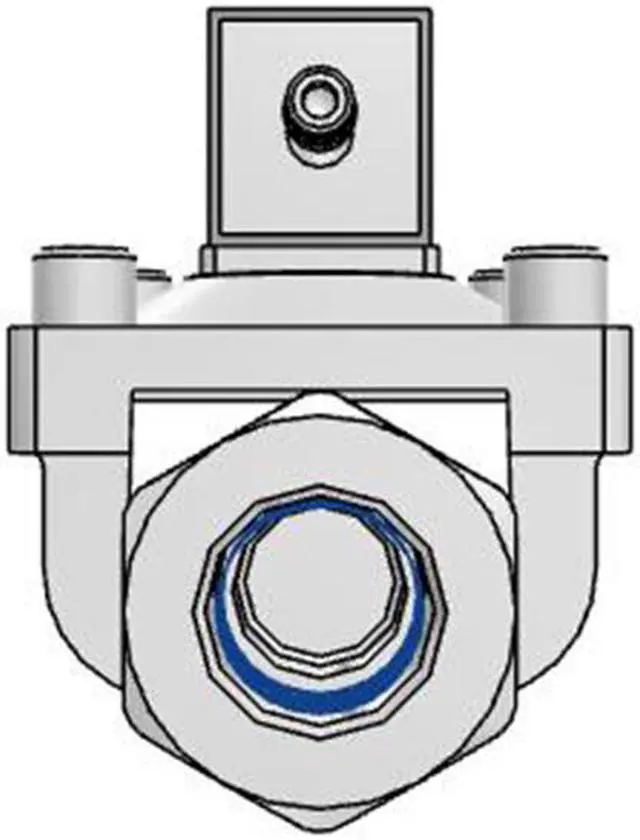 Alt view image 2 of 6 - FESTO MN1H-2-3/4-MS Solenoid Valve 161731 20mm