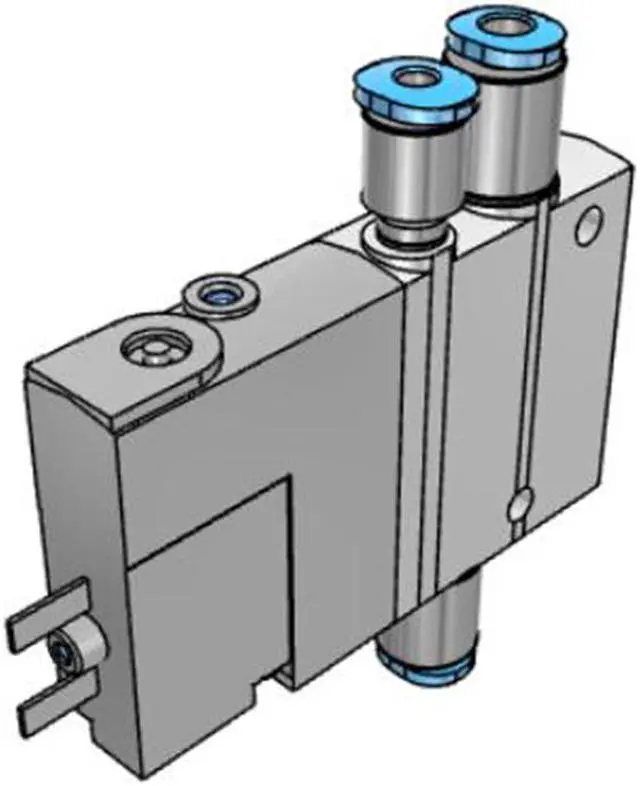 Alt view image 5 of 7 - FESTO CPE10-M1BH-3GLS-QS-4 Solenoid Valve 196849 Width 10 mm
