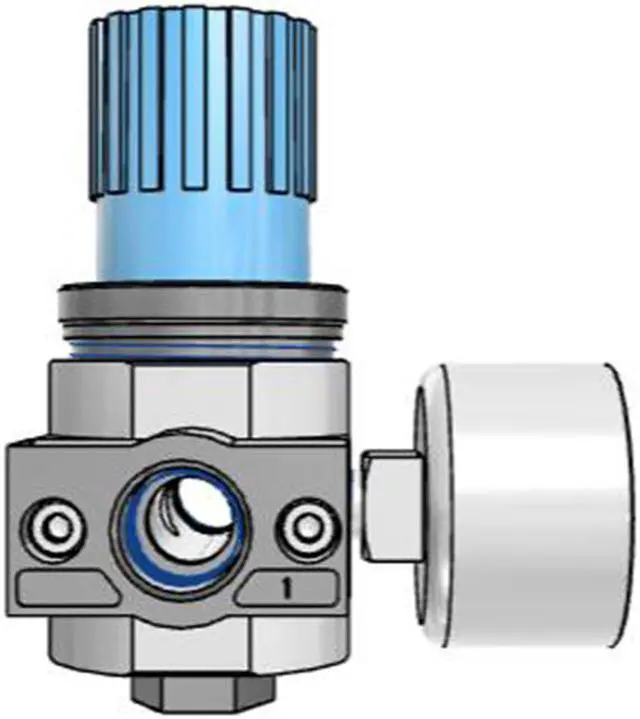 Alt view image 2 of 6 - FESTO LR-3/8-D-MINI Pressure Regulator 162580