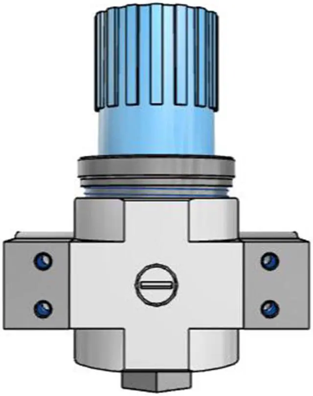 Alt view image 3 of 6 - FESTO LR-3/8-D-MINI Pressure Regulator 162580