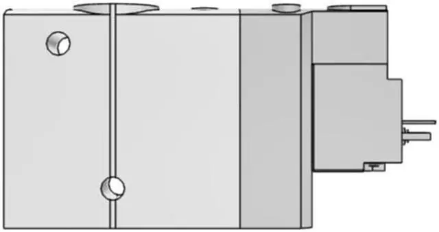 Alt view image 3 of 6 - FESTO CPE24-M3H-3GL-3/8 Solenoid Valve 163833 Width 24 mm