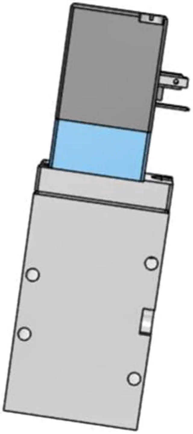Alt view image 2 of 6 - FESTO MVH-5-1/8-B Solenoid valve 19779 Width 26mm