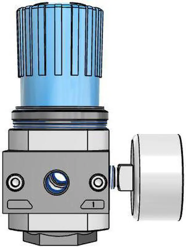 Alt view image 2 of 6 - FESTO LR-14-D-7-MIDI Pressure regulator 186453 0.2 bar