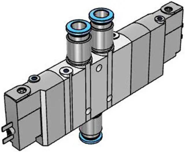 Alt view image 5 of 7 - FESTO CPE14-M1BH-5/3G-QS-8 Solenoid Valve 196904 Width 14mm