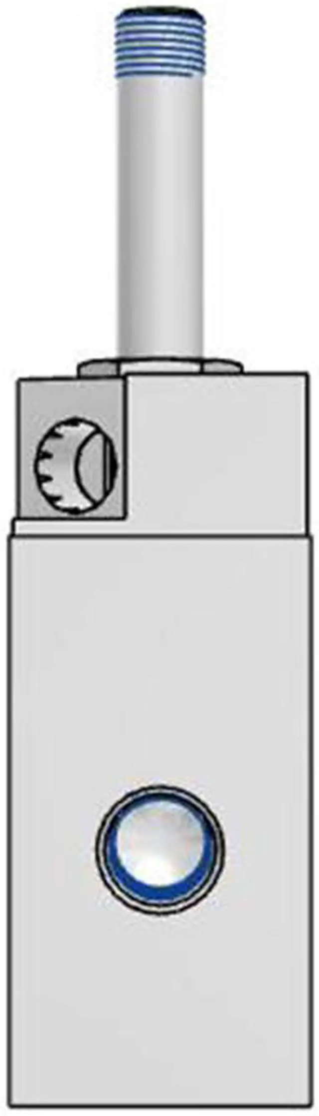 Alt view image 2 of 6 - FESTO MFH-3-1/8-NPT Solenoid Valve 10834 Width 26 mm