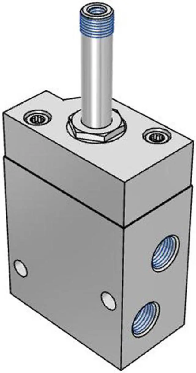 Alt view image 4 of 6 - FESTO MFH-3-1/8-NPT Solenoid Valve 10834 Width 26 mm