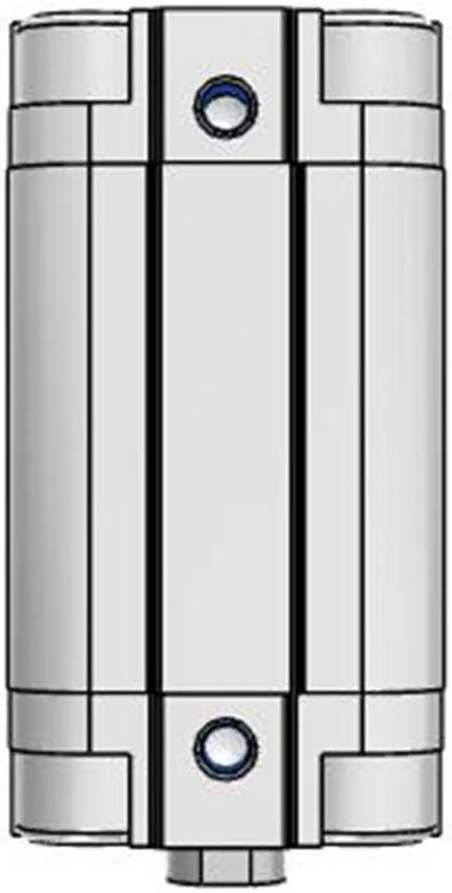 Alt view image 6 of 6 - FESTO ADVU-20-30-P-A Compact cylinder 156519 Stroke 30mm