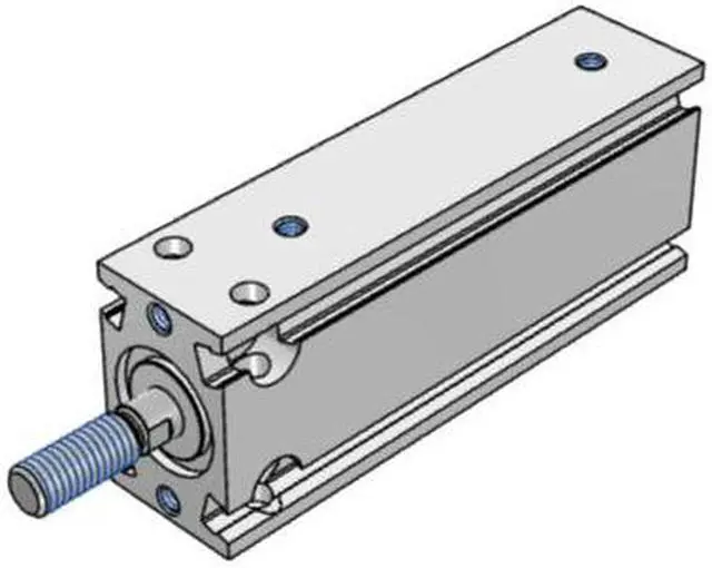 Alt view image 3 of 6 - FESTO DMM-20-50-P-A Compact cylinder 158528 Stroke 50 mm