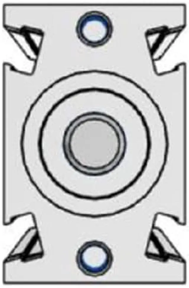 Alt view image 5 of 6 - FESTO DMM-20-50-P-A Compact cylinder 158528 Stroke 50 mm