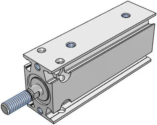 Alt view image 4 of 6 - FESTO DMM-16-25-P-A Compact cylinder 158515 Stroke 25 mm