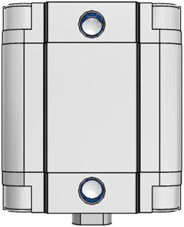 Alt view image 2 of 6 - FESTO ADVU-50-30-P-A Compact cylinder 156554 Stroke 30 mm
