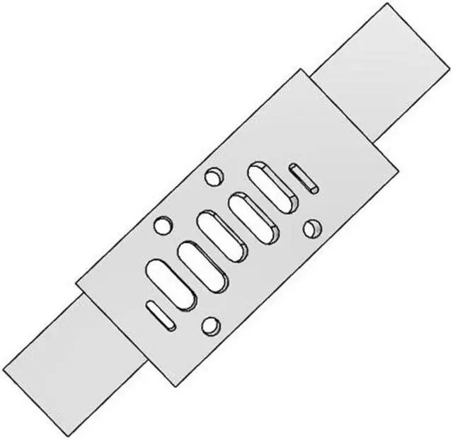 Alt view image 5 of 6 - FESTO MUHX2-ZP-D-3-24G Intermediate plate 34935 Nominal size 14.5 mm
