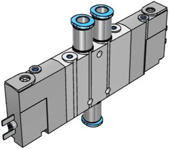 Alt view image 5 of 7 - FESTO CPE10-M1BH-5/3B-QS-6-B Solenoid Valve 533157 Width 10mm