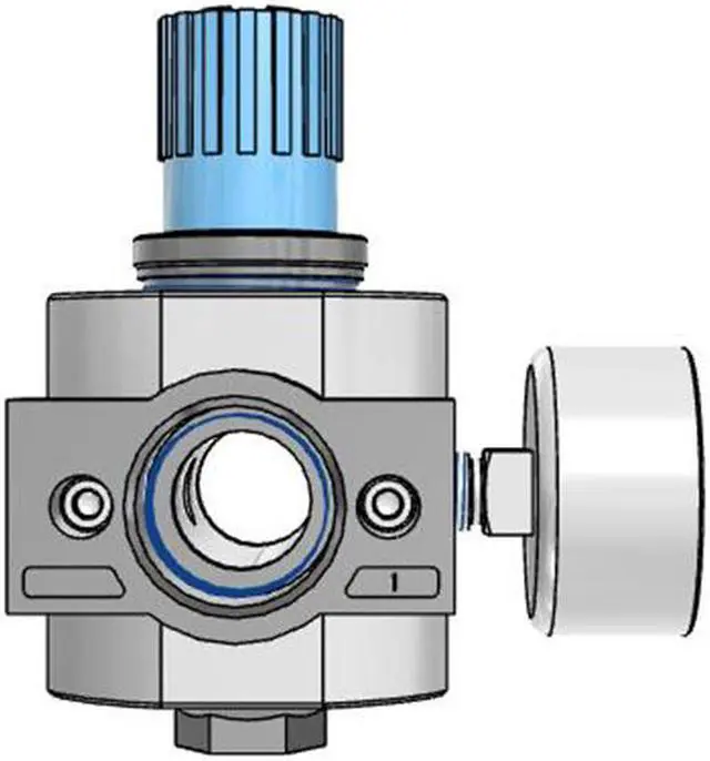 Alt view image 2 of 6 - FESTO LR-1-D-7-MAXI Pressure regulator 162589 60C