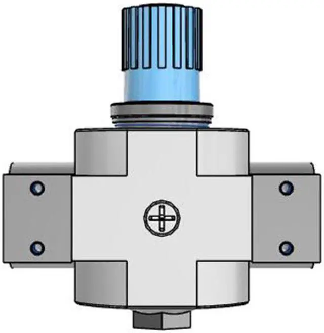 Alt view image 4 of 6 - FESTO LR-1-D-7-MAXI Pressure regulator 162589 60C