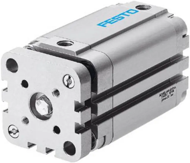 Alt view image 5 of 6 - Festo Compact cylinder ADVUL-32-30-P-A Compact cylinder 156879 80C