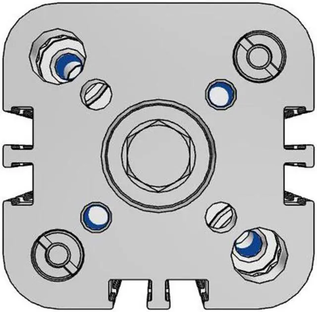 Alt view image 2 of 6 - Festo Compact cylinder ADVUL-32-30-P-A Compact cylinder 156879 80C