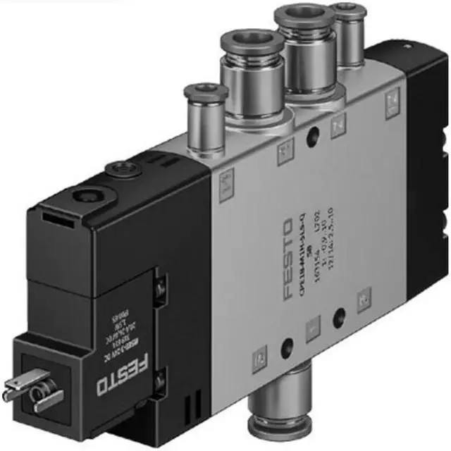 Alt view image 6 of 7 - FESTO CPE18-M1H-5LS-QS-8 Solenoid valve 163154 24 V DC 1.5 W