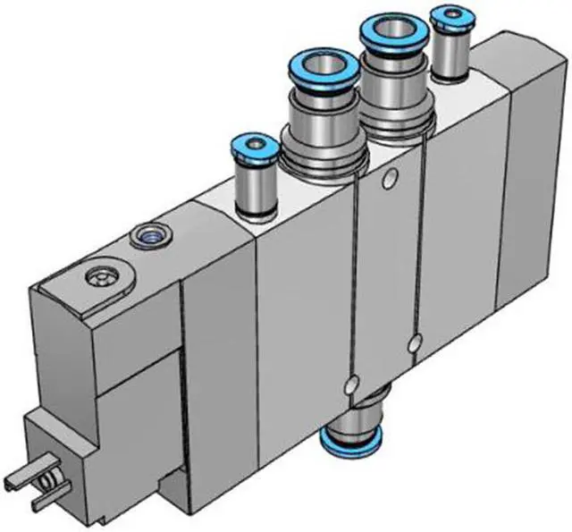 Alt view image 4 of 7 - FESTO CPE18-M1H-5LS-QS-8 Solenoid valve 163154 24 V DC 1.5 W