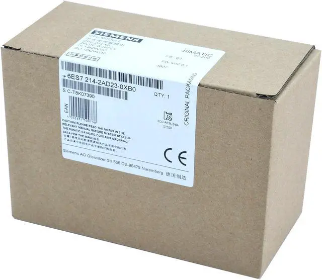 Main image of SIEMENS 6ES7214-2AD23-0XB0 6ES7 214-2AD23-0XB0 New