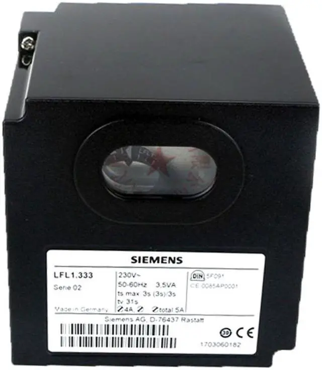 Alt view image 3 of 4 - Siemens Gas Burner Program Controller LFL1.333 Serie 02 NEW In Box