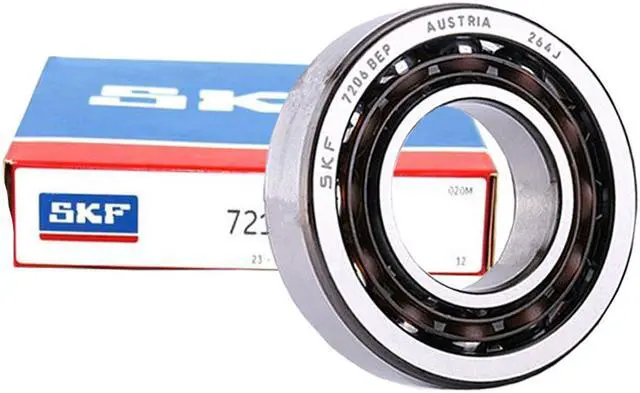 Main image of SKF 7201 BEP Angular Contact Ball Bearings, Single Row 12x32x10 mm