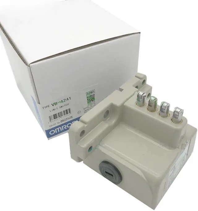 Alt view image 3 of 3 - OMRON Limit Switch VB-4241 New in Box