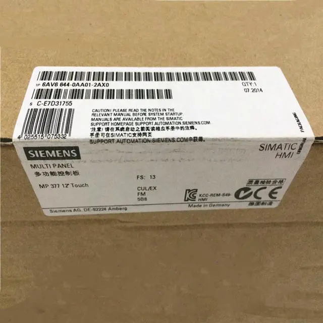 Main image of SIEMENS 6AV6 644-0AA01-2AX0 6AV6644-0AA01-2AX0 New