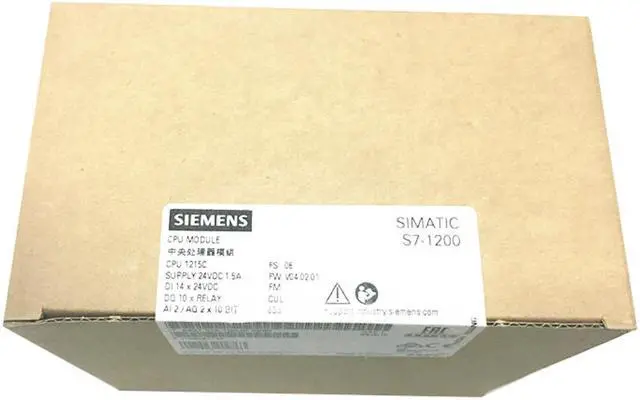 Main image of Siemens PLC CPU Module 6ES7 215-1HG40-0XB0 6ES7215-1HG40-0XB0