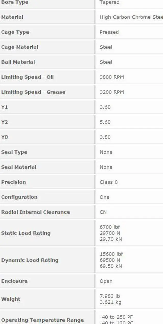 Alt view image 3 of 5 - NTN 1220 K Self Aligning Ball Bearing 100x180x34mm