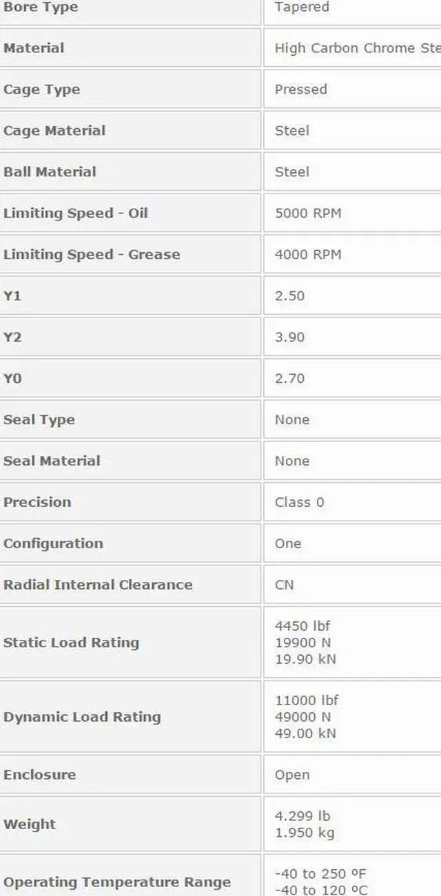 Alt view image 3 of 5 - NTN 2216K Self Aligning Ball Bearing 80x140x33mm