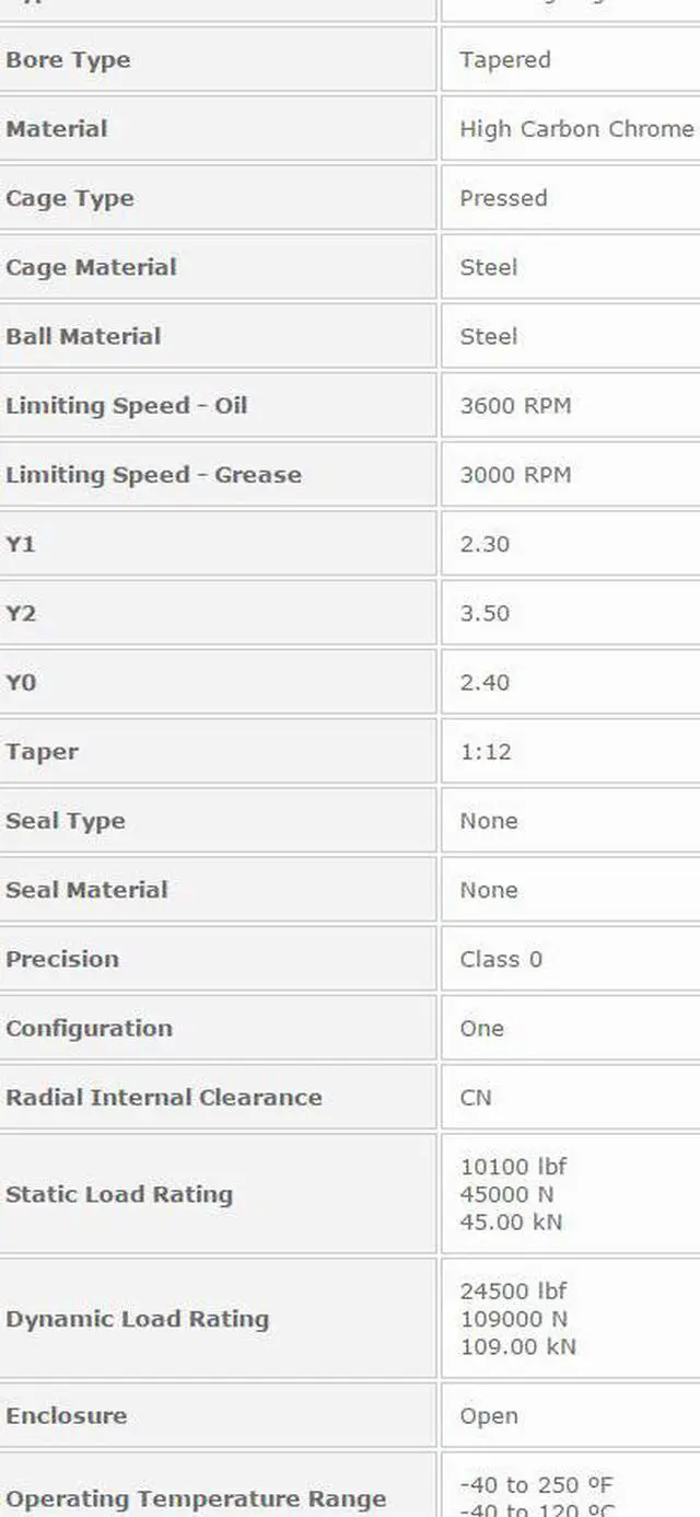 Alt view image 2 of 5 - NTN 2221K Self Aligning Ball Bearing 105x190x50mm
