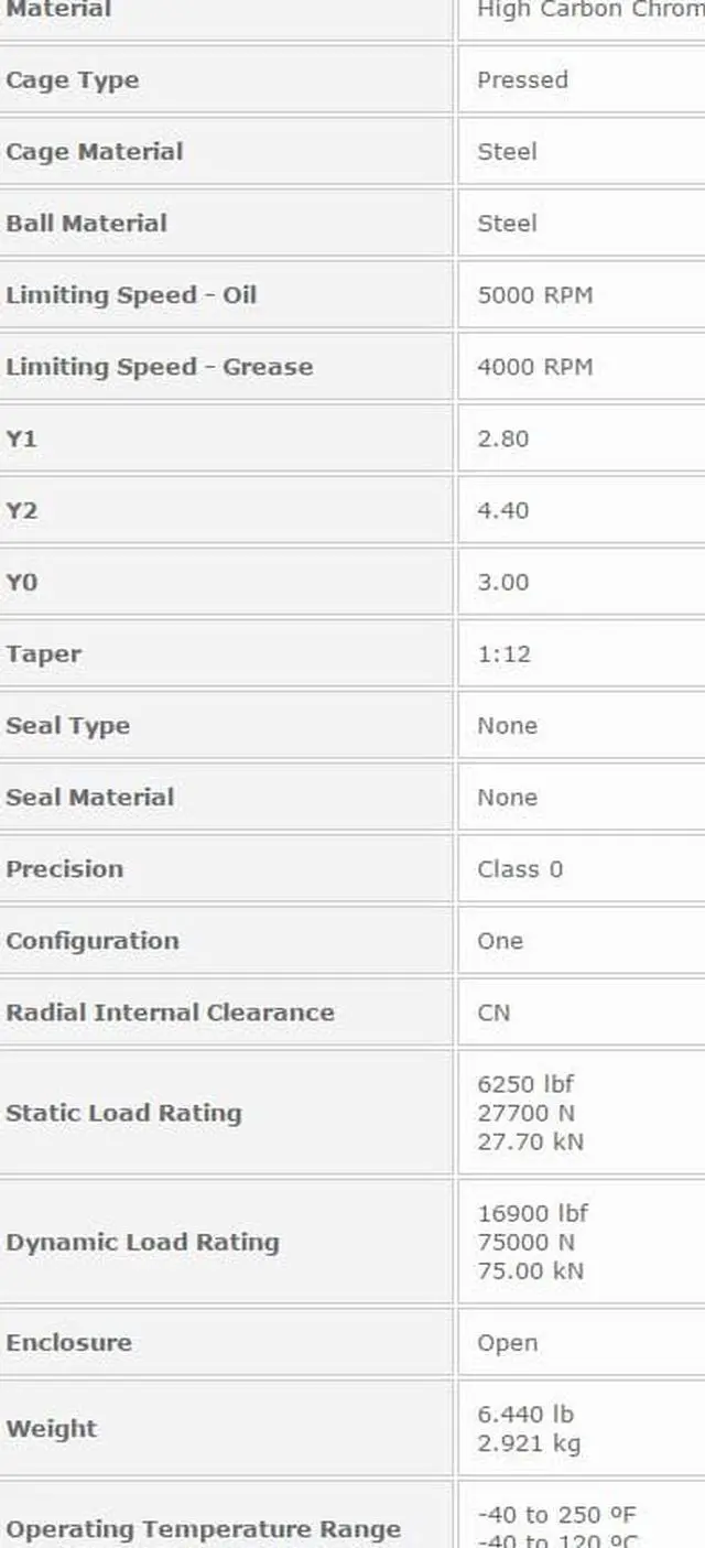 Alt view image 3 of 5 - NTN 1314K Self Aligning Ball Bearing 70x150x35mm