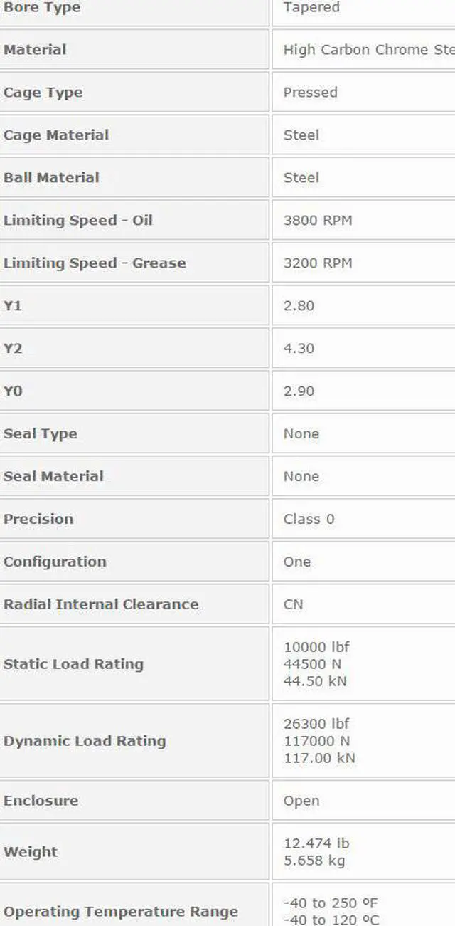 Alt view image 2 of 5 - NTN 1318K Self Aligning Ball Bearing 90x190x43mm