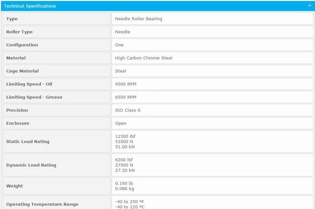 Alt view image 3 of 5 - NTN NK 43/20R Needle Roller Bearing 43x53x20mm