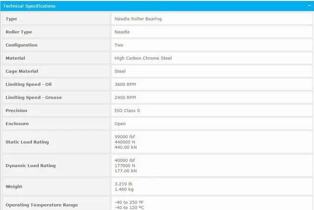 Alt view image 3 of 5 - NTN RNA 6919R Needle Roller Bearing 110x130x63mm
