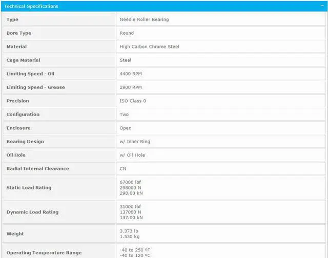 Alt view image 3 of 5 - NTN NA6916 R  Needle Roller Bearing 80x110x90mm