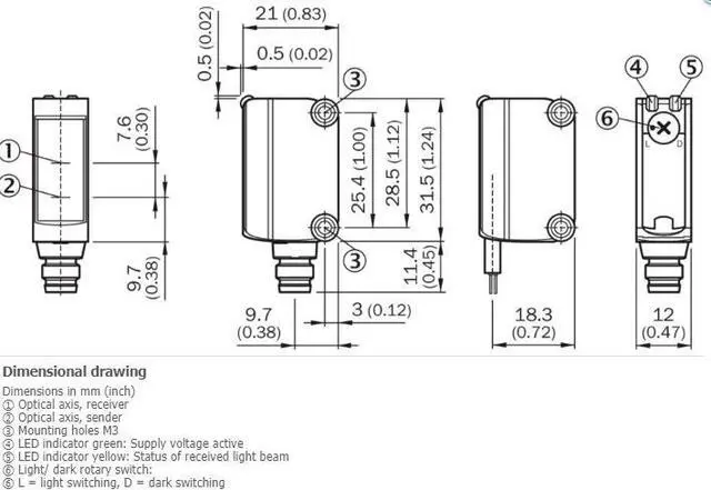 Alt view image 2 of 3 - SICK GTE6-N1211 Miniature Photoelectric Sensors,New