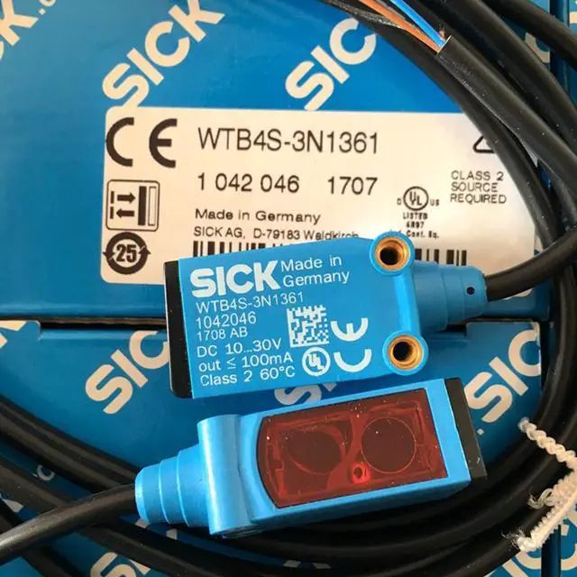 Main image of SICK WTB4S-3N1361 Miniature Photoelectric Sensors,NPN,New