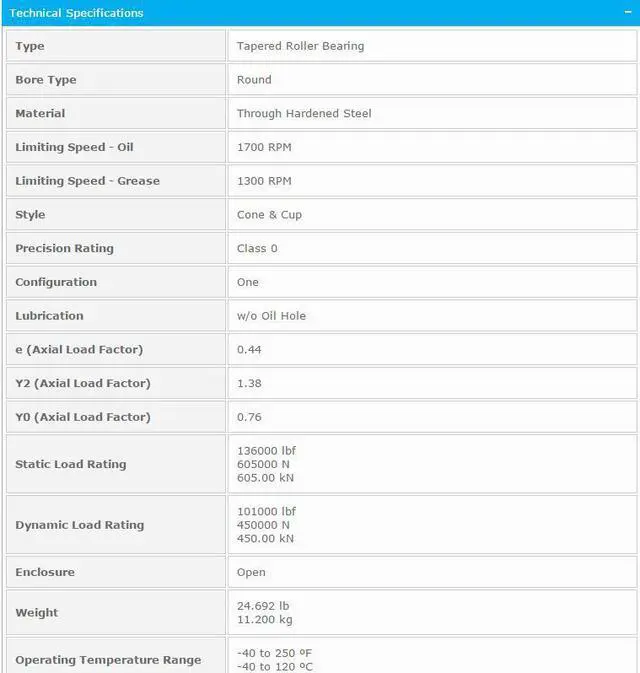 Alt view image 3 of 6 - NTN 30230 Tapered Roller Bearing 150x270x38mm