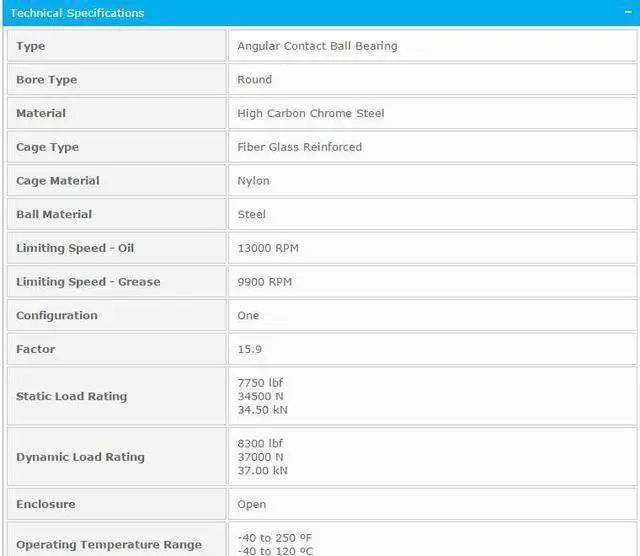 Alt view image 2 of 4 - NTN 7013C Single Angular Contact Ball Bearings 65x100x18mm
