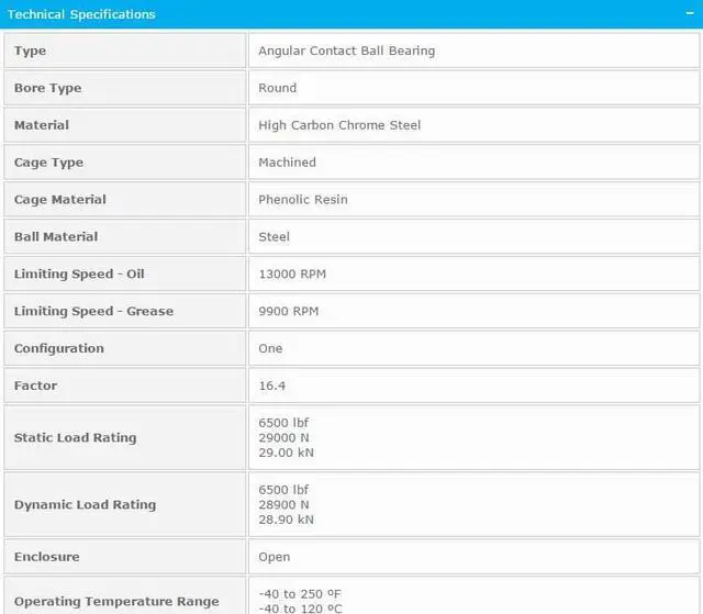 Alt view image 2 of 4 - NTN 7914C Single Angular Contact Ball Bearings 70x100x16mm
