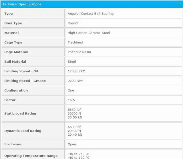 Alt view image 3 of 4 - NTN 7915C Single Angular Contact Ball Bearings 75x105x16mm